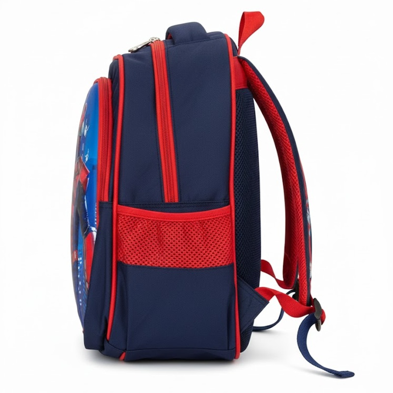“Spider-Man Hero Strike School Backpack – Premium Marvel Edition”